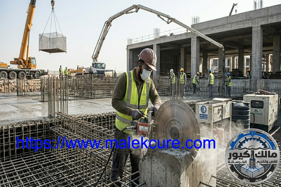  قص وتخريم الخرسانة بجدة - شركة مالك كيور 0564662470   